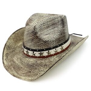 Vintage wash American Cowboy Hat